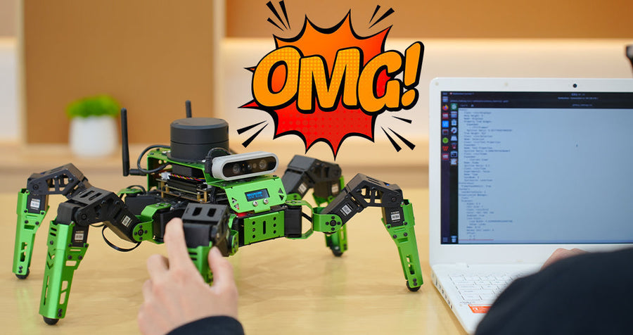 Unboxing & Review - JetHexa ROS Hexapod Robot