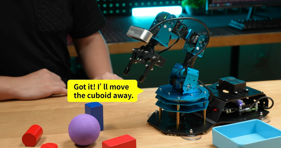 Empowering Robotics with an AI "Super Brain": When ArmPi Ultra Meets LLM