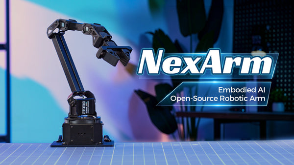 Smooth Mastery: NexArm Redefines Motion Aesthetics for Desktop Robotic Arms