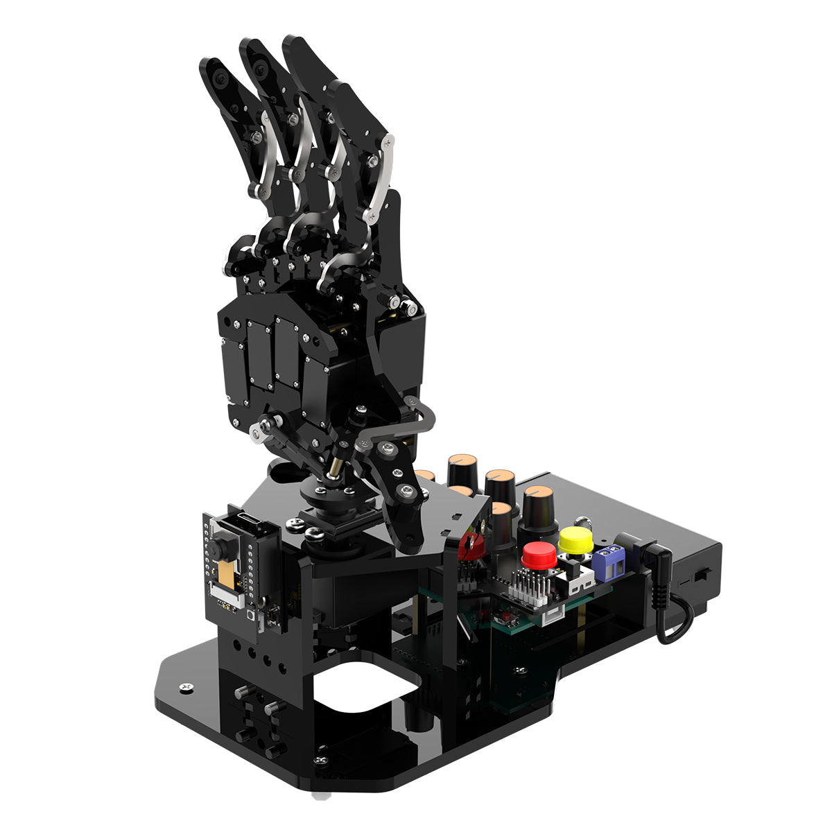 Hiwonder uHand UNO Open Source AI Bionic Robot Hand Supports Somatosen