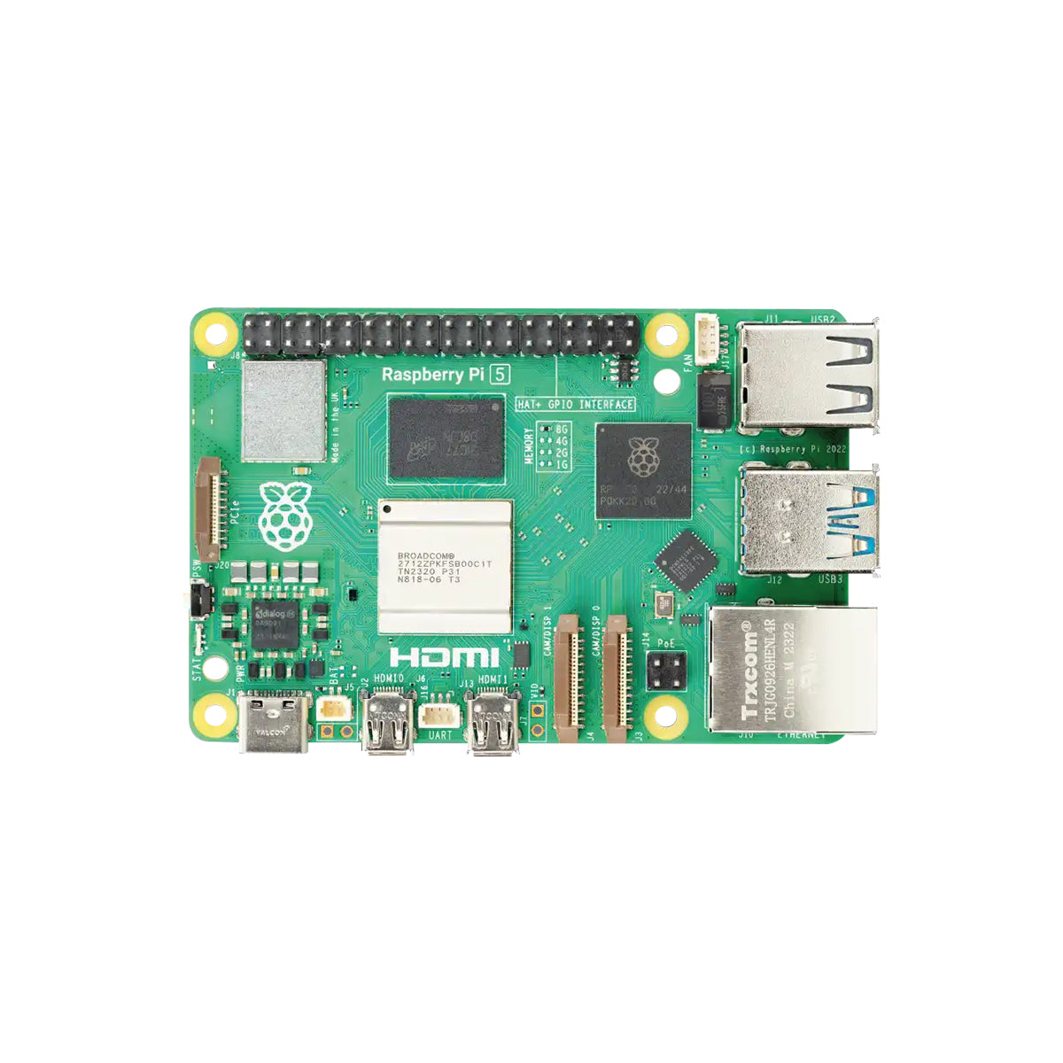 Raspberry Pi 5 4G/8G Controller Python Programming Linux Vision 4B Development Kit Raspberry Pi 5