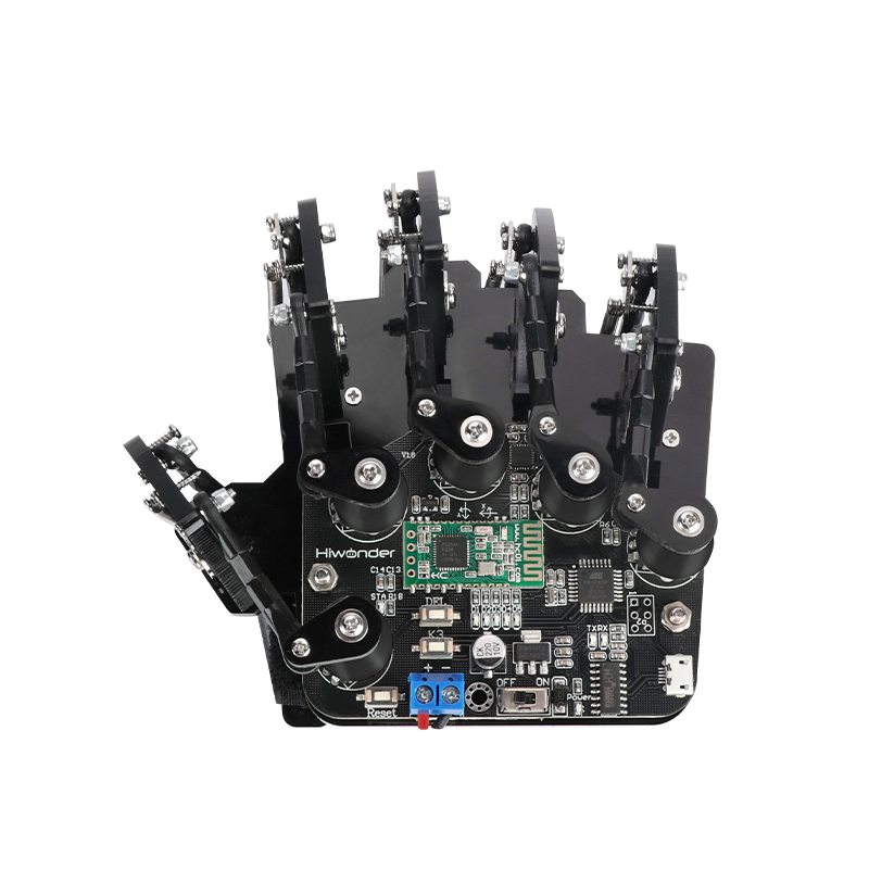 Hiwonder Wireless Glove Open-source Somatosensory Mechanical Glove for Robot Control