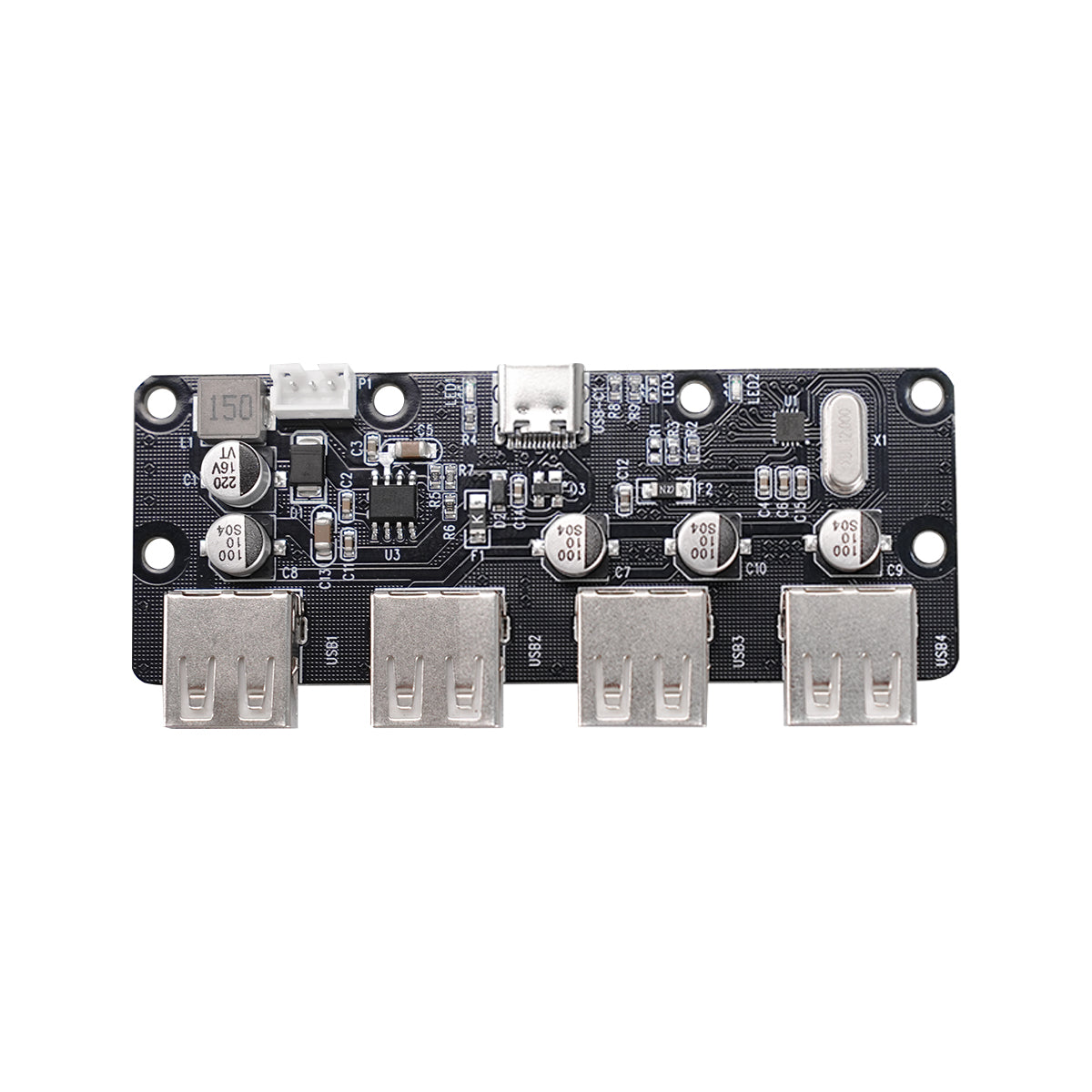 USB Hub 4 Port 2 In 1 Type-C and USB A USB Hub 4 Port 2 In 1 Type-C and USB A