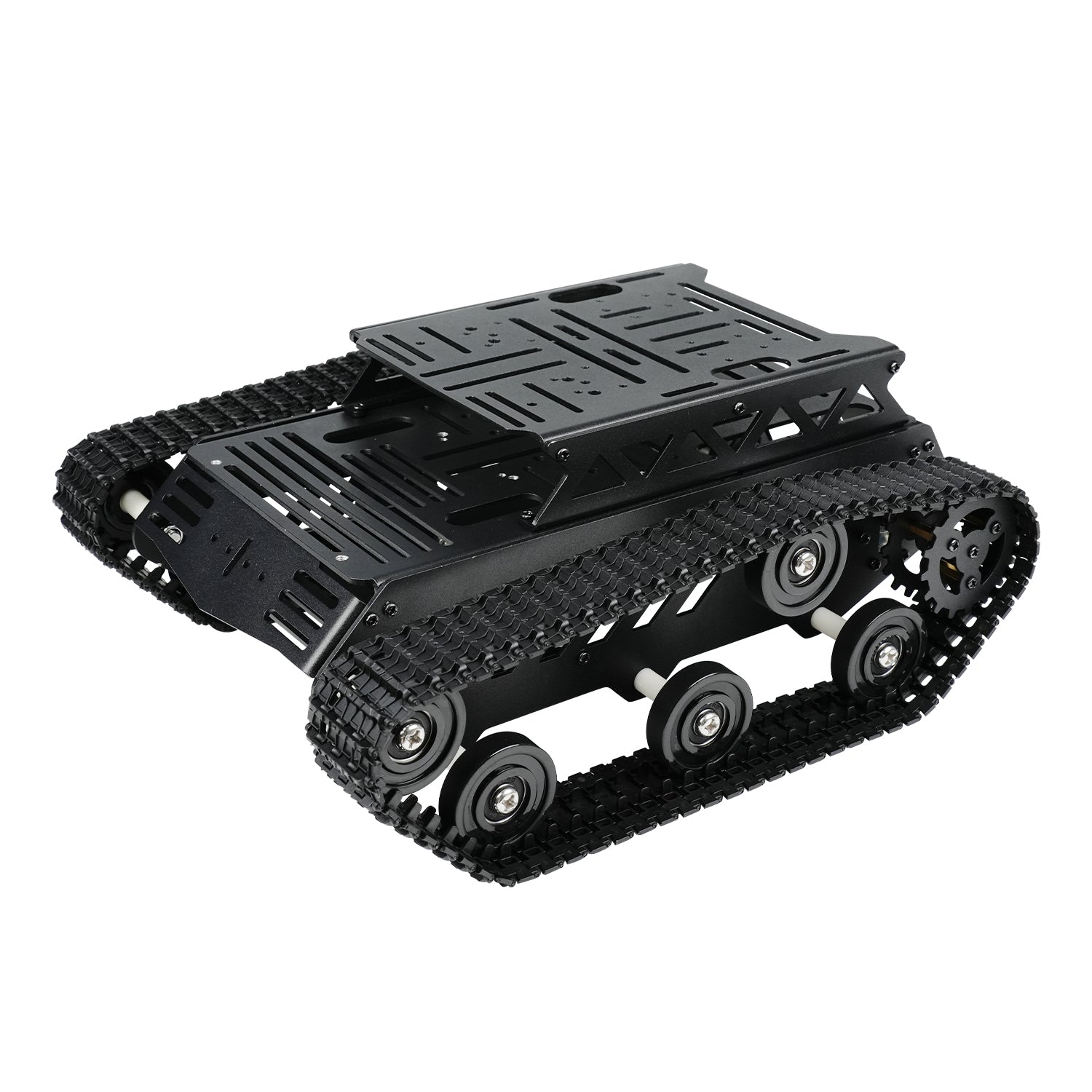 Skyldig Eksklusiv højdepunkt Hiwonder Tank Car Chassis Kit Shock Absorbing Robot with 2WD Motors fo