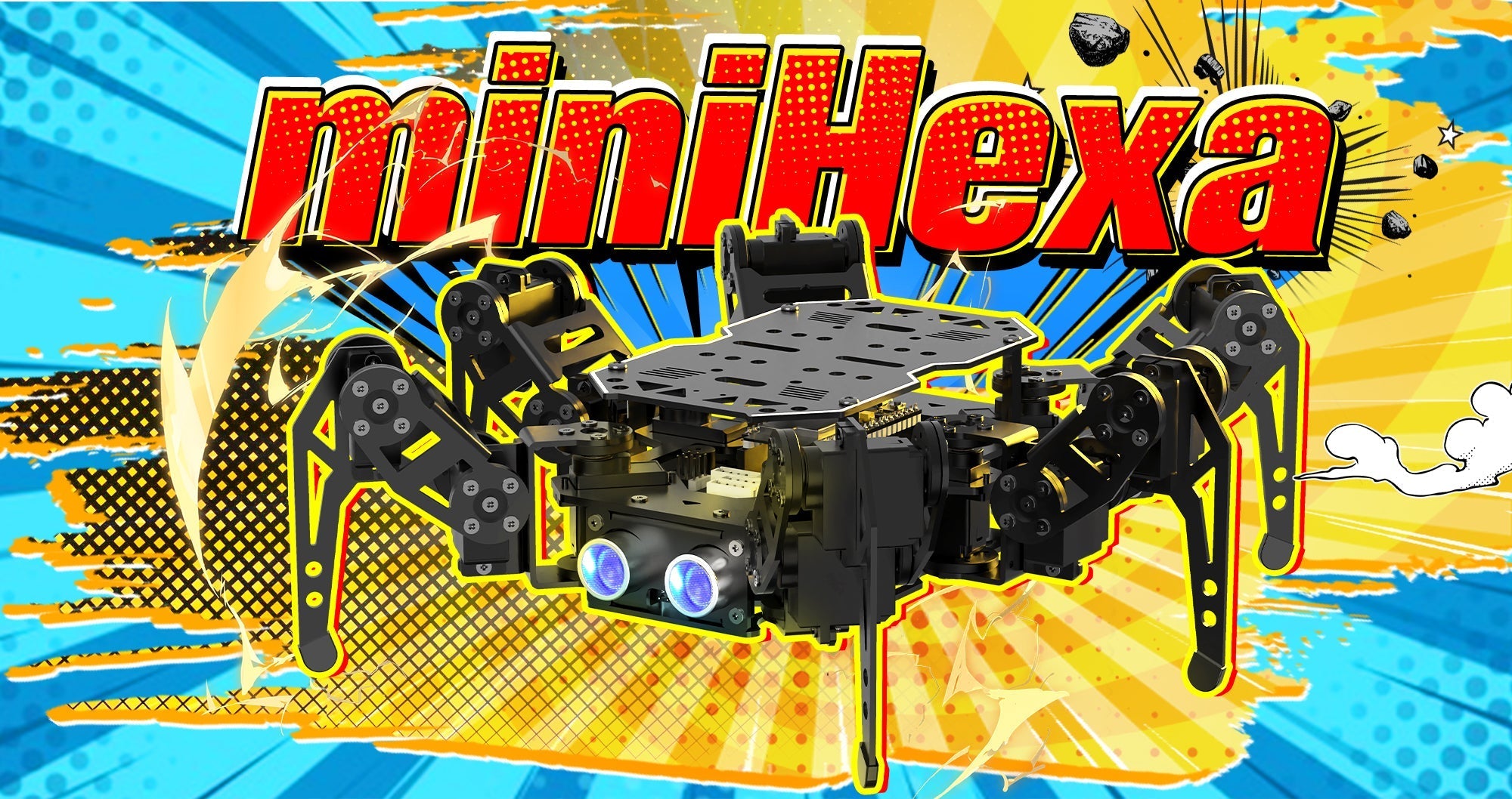 Hiwonder miniHexa: Small Frame, Big Power