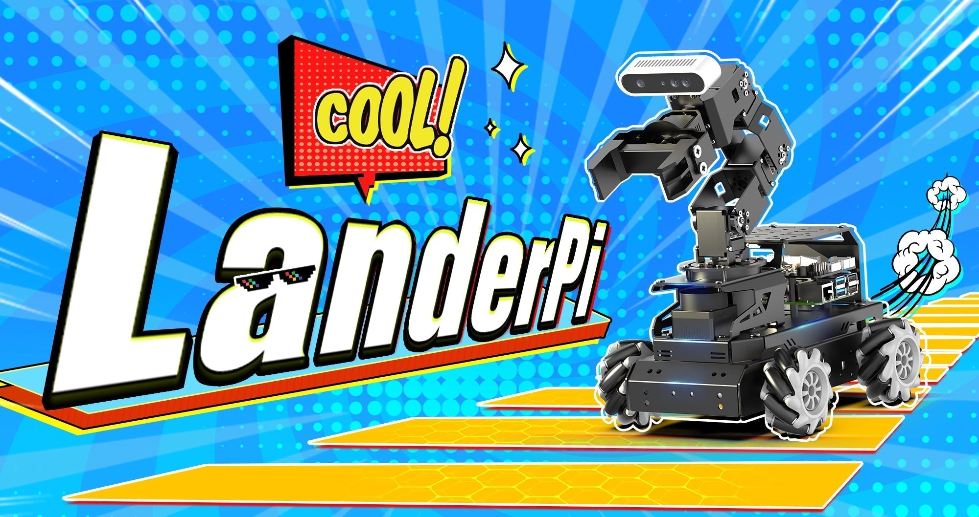 Hiwonder LanderPi: Multimodal AI Robot Takes Innovation to the Next Level!