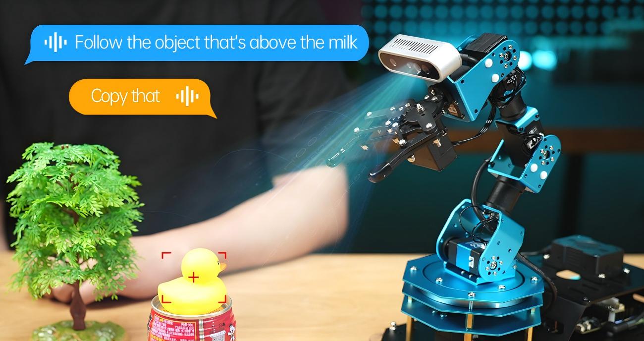 Omnipresent Perception | ArmPi Ultra Unlocks New Desktop Embodied Intelligence