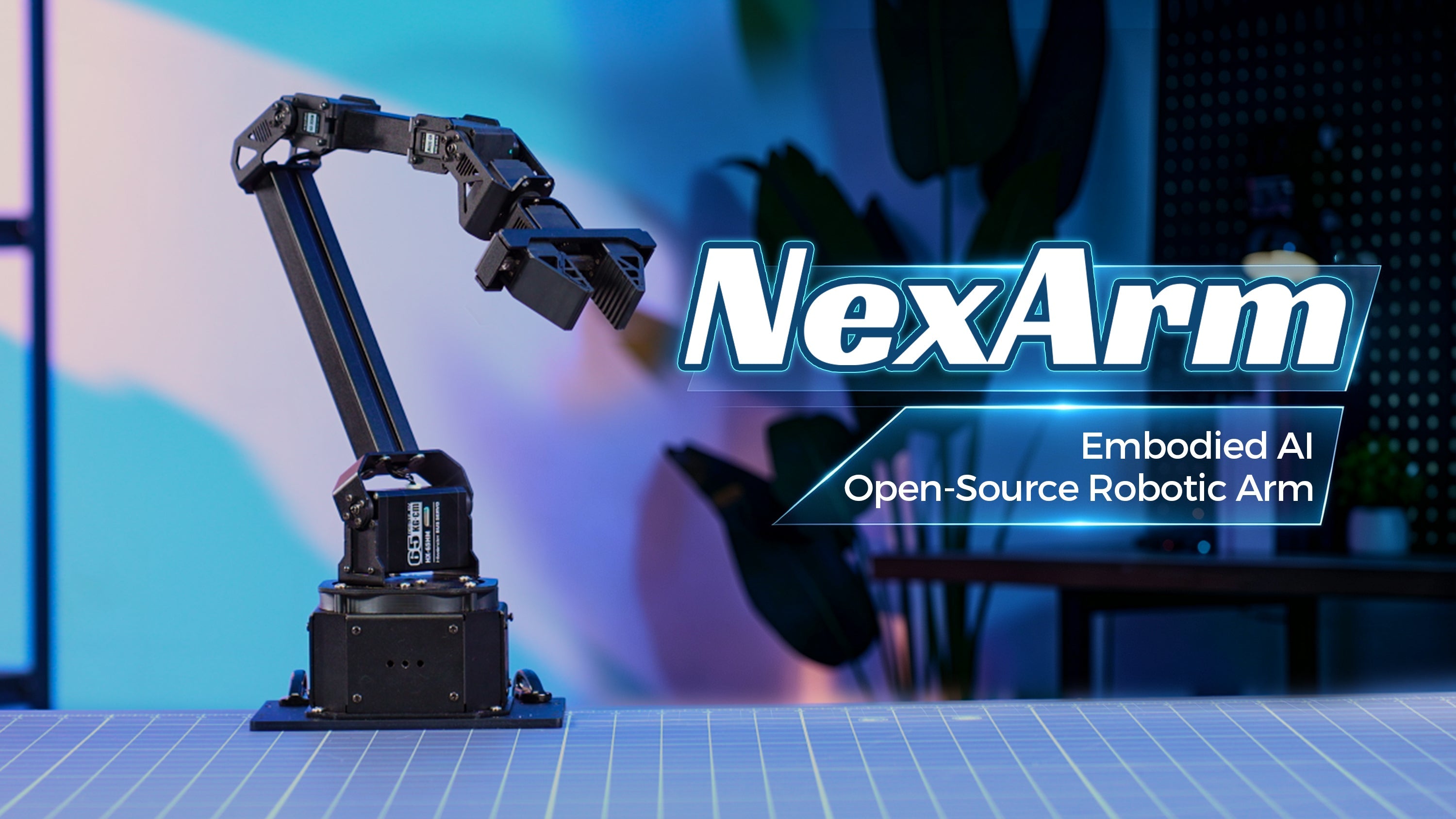 Smooth Mastery: NexArm Redefines Motion Aesthetics for Desktop Robotic Arms