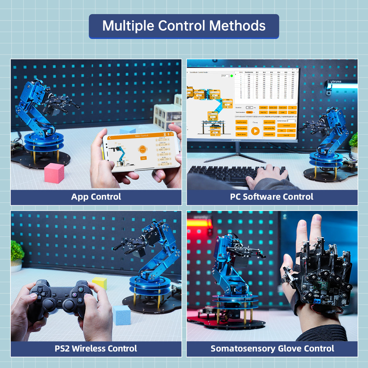 Multiple Control Methods