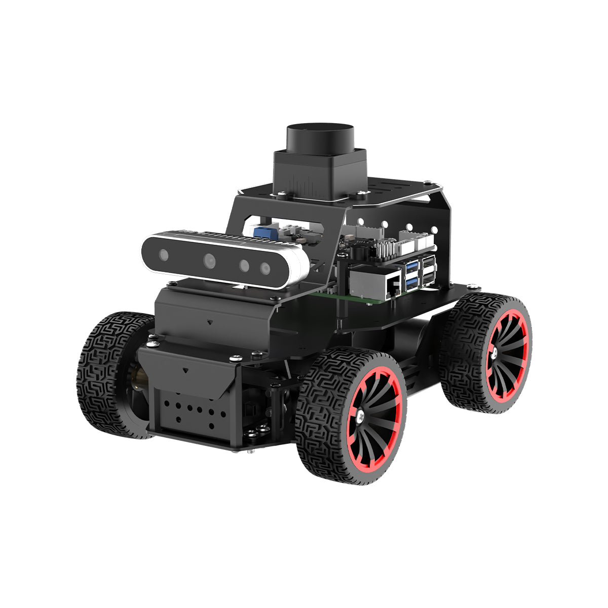 Hiwonder Raspberry Pi 5 Robot Car MentorPi A1 Ackerman Chassis ROS2-HU