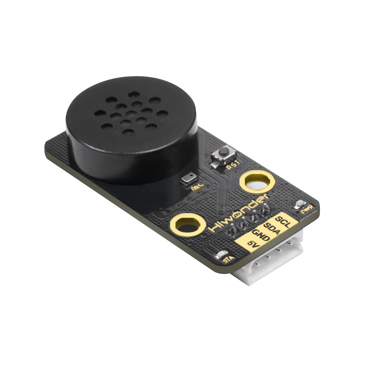 Hiwonder WonderEcho AI Voice Recognition Module Voice Broadcasting Cus