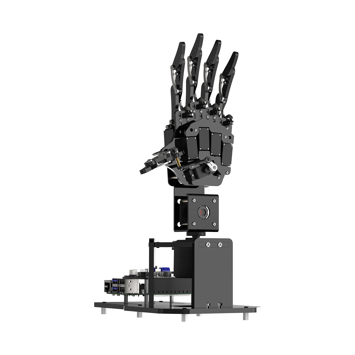 Hiwonder uHandPi Raspberry Pi 5 AI Robotic Hand, AI Vision Recognition and Tracking, Python Programming, Deep Learning