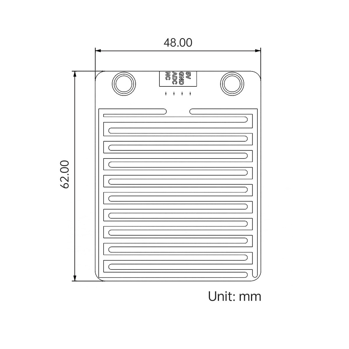 Raindrop Sensor for Automatic Watering System Compatible with Arduino/ Raspberry Pi/ Jetson Nano/ micro:bit