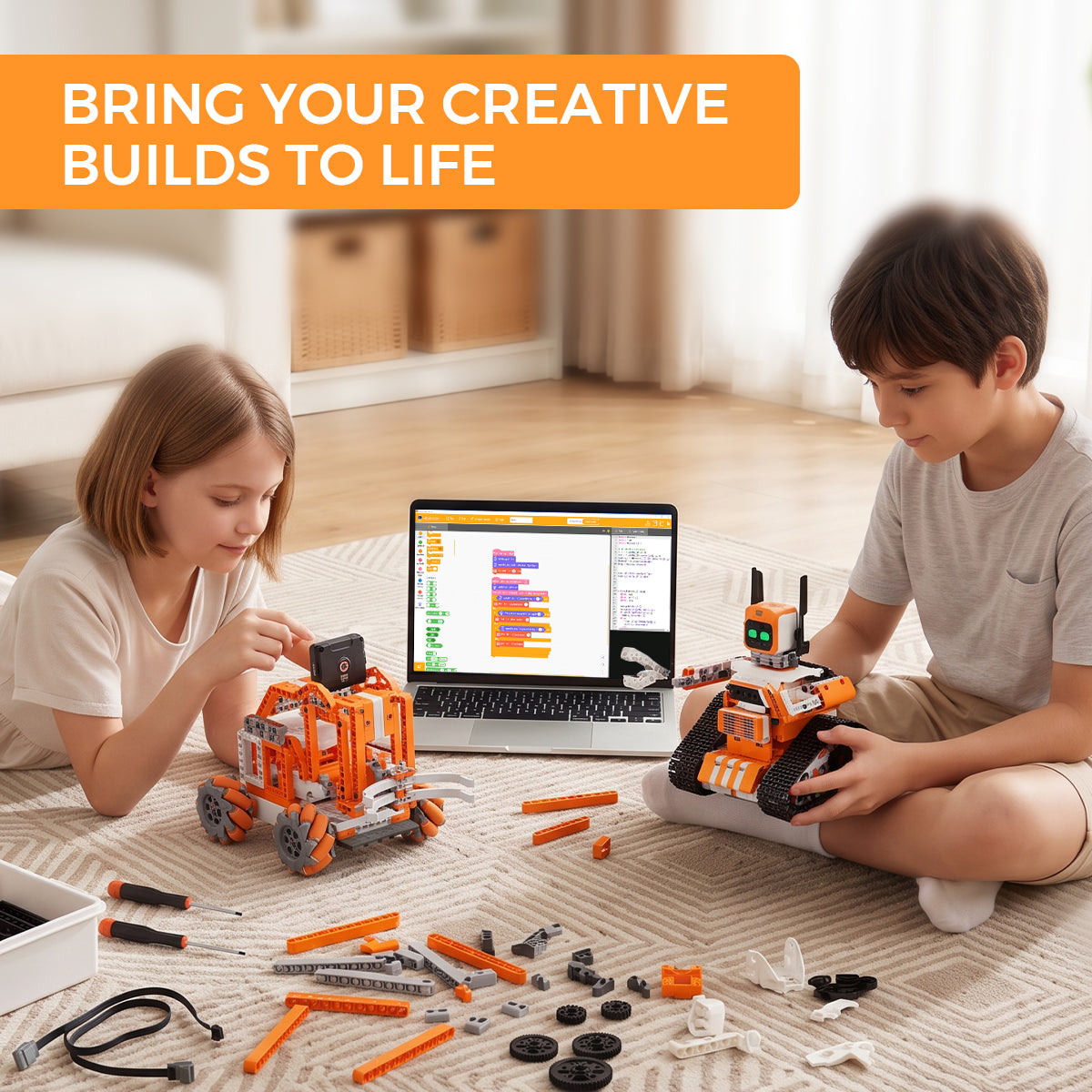 BRING YOUR CREATIVE BUILDS TO LIFE