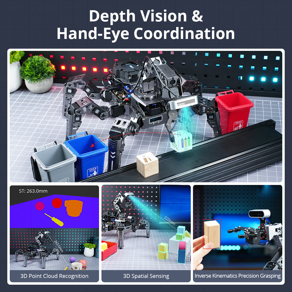 Depth Vision & Hand-Eye Coordination