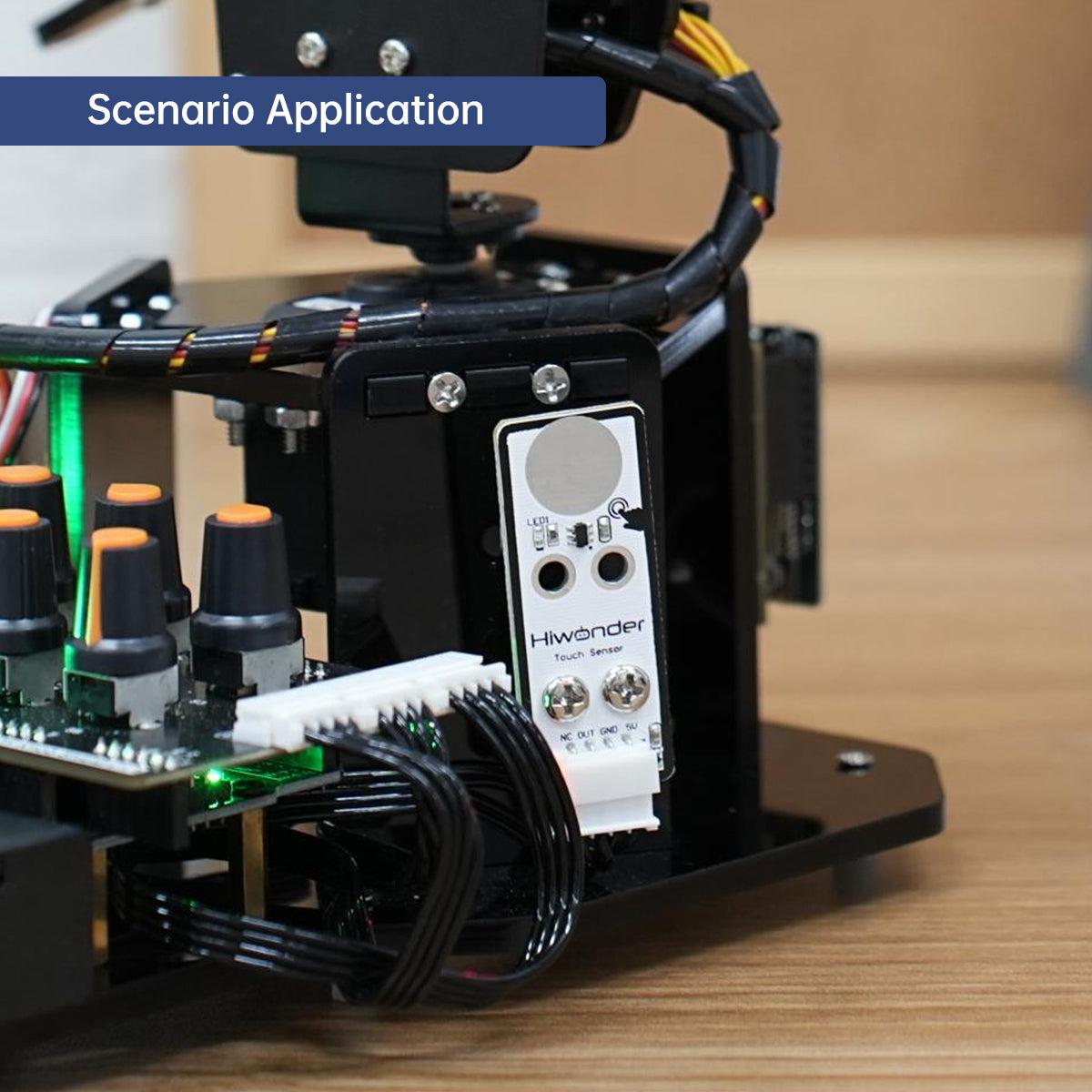 Touch sensor: Hiwonder Robot Sensor Compatible with Arduino