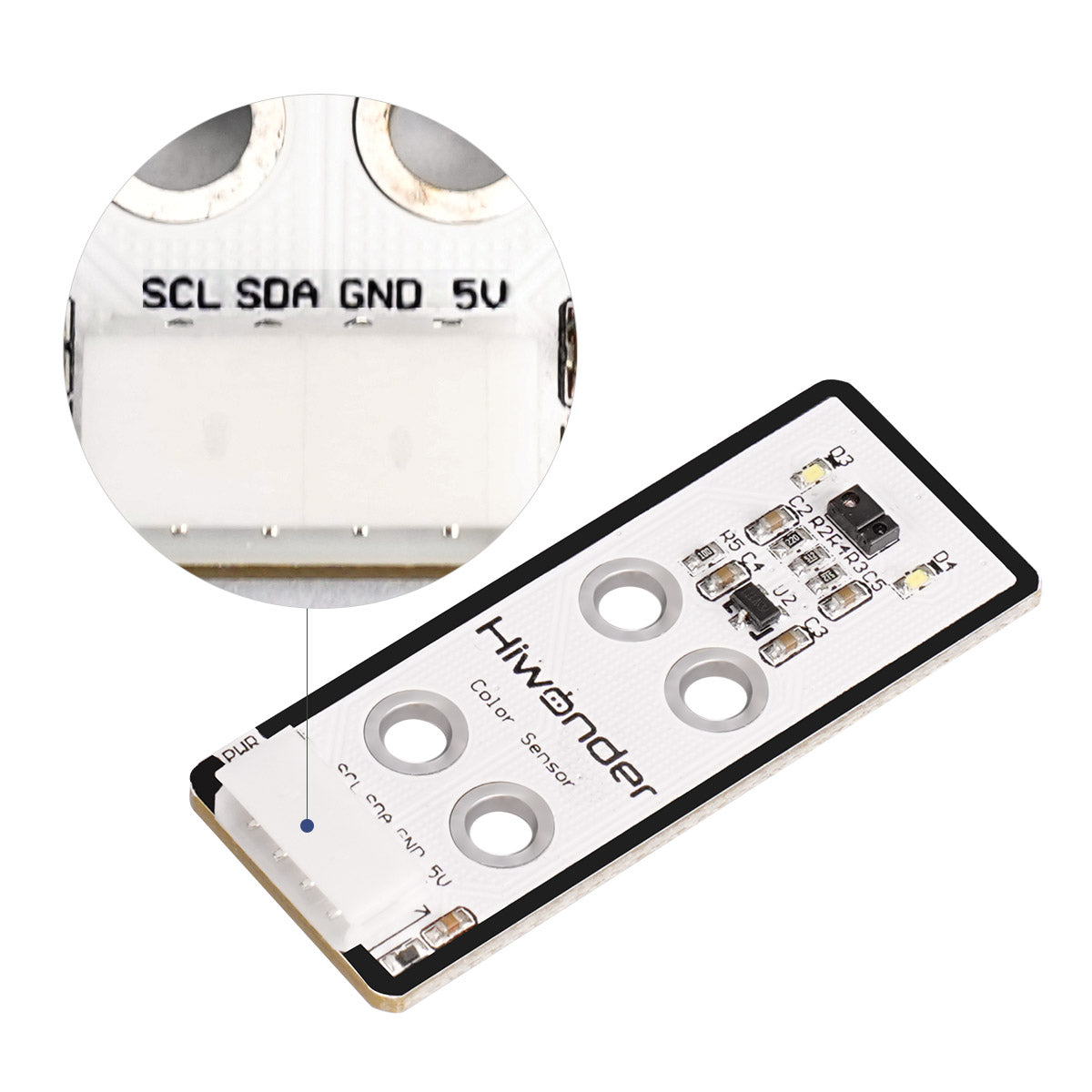 Color Sensor: Hiwonder Robot Sensor Compatible with Arduino/ Raspberry Pi/ Jetson Nano/ micro:bit
