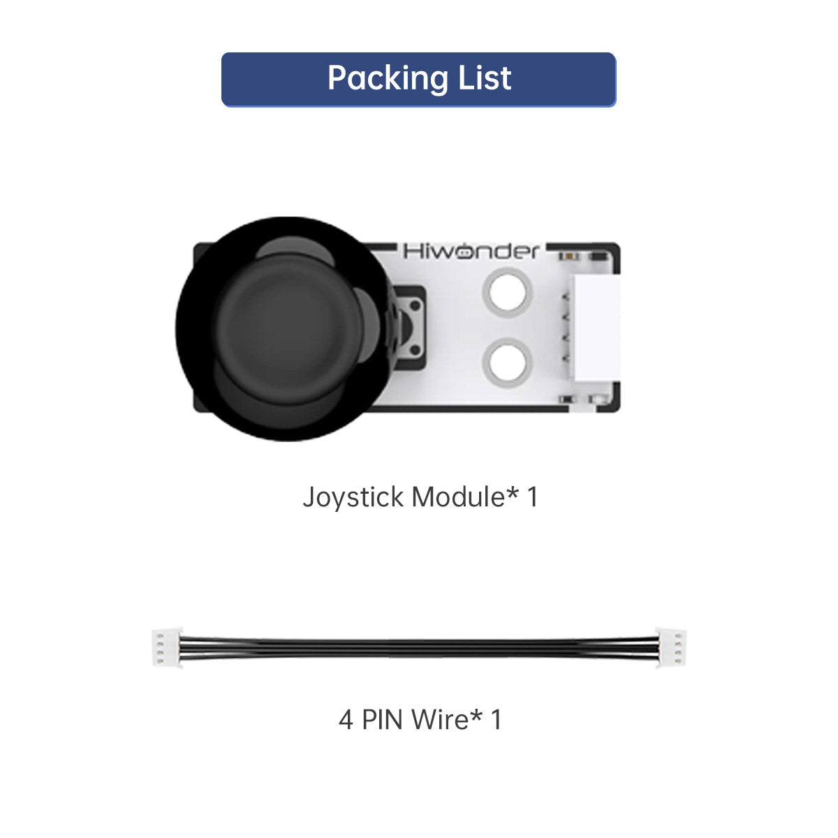 Joystick Module: Hiwonder Robot Module Compatible with Arduino/ Raspberry Pi/ Jetson Nano/ micro:bit