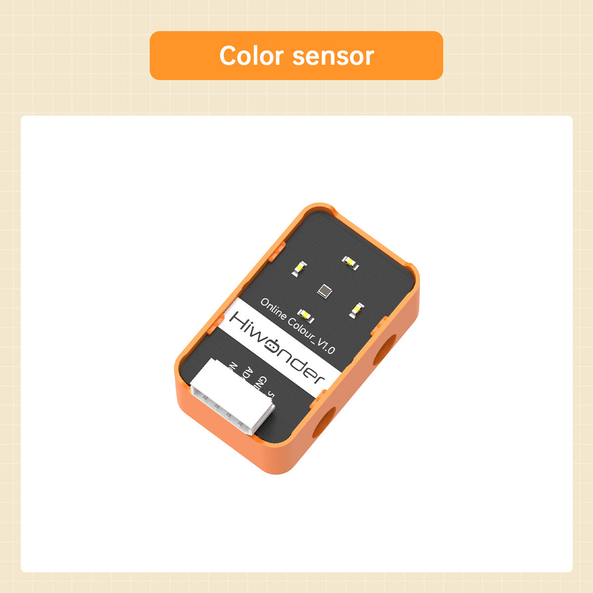 Hiwonder ESP32+Sensor Kit for Electronic Building Block & Programmable Robot Car, with WonderLLM AI Module