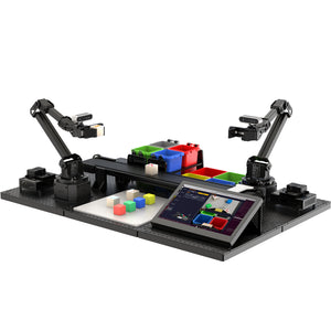 Hiwonder NexArm ROS Dual-Arm Conveyor Development Kit, Jetson Nano Robotic Arm with 3D Vision and Large AI Model, ROS Robot