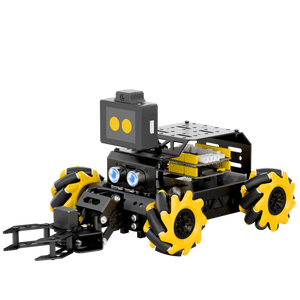 Hiwonder miniAuto Pro ESP32 AI Robot Car with ESP32-P4C5 LLM Module, 2DOF Robotic Arm, Omnidirectional Drive & Python, Arduino, Scratch Programming