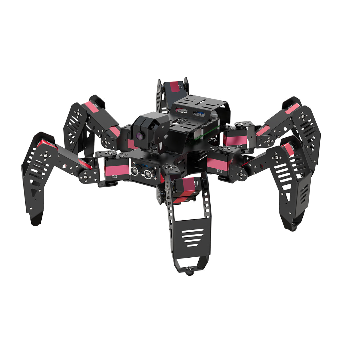 Hiwonder SpiderPi: AI Intelligent Visual Hexapod Robot Powered by Raspberry Pi 5