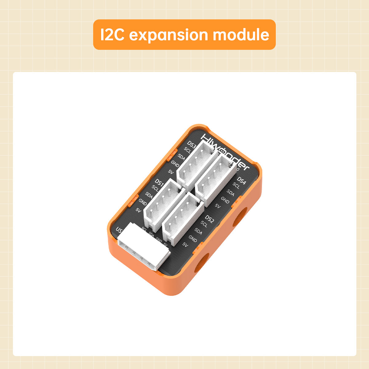 Hiwonder ESP32+Sensor Kit for Electronic Building Block & Programmable Robot Car, with WonderLLM AI Module