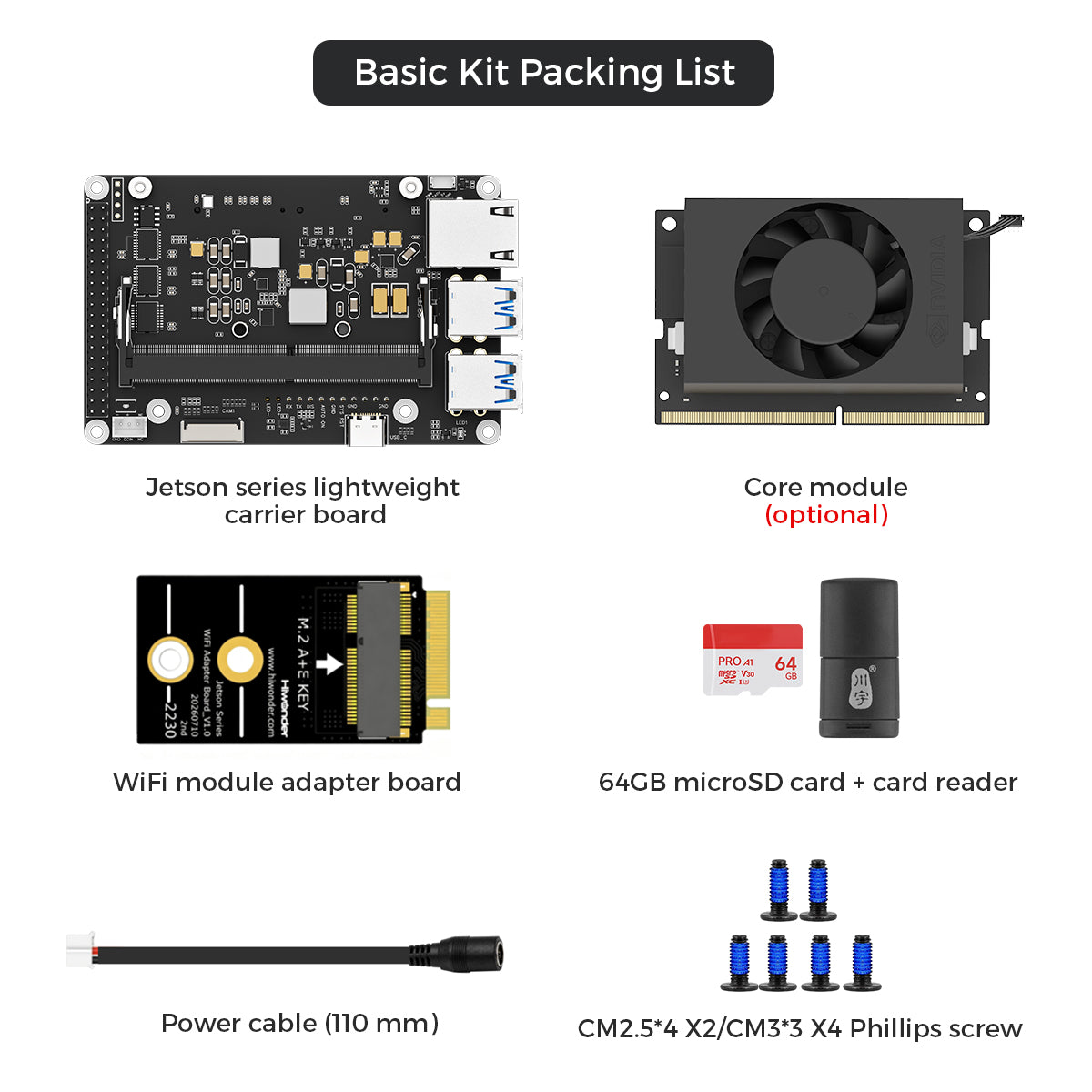 NVIDIA Jetson Nano B01 Carrier Board Highly Integrated AI Development Kit ROS Mini Expansion Board