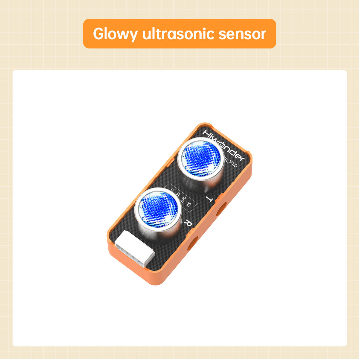 Hiwonder ESP32+Sensor Kit for Electronic Building Block & Programmable Robot Car, with WonderLLM AI Module