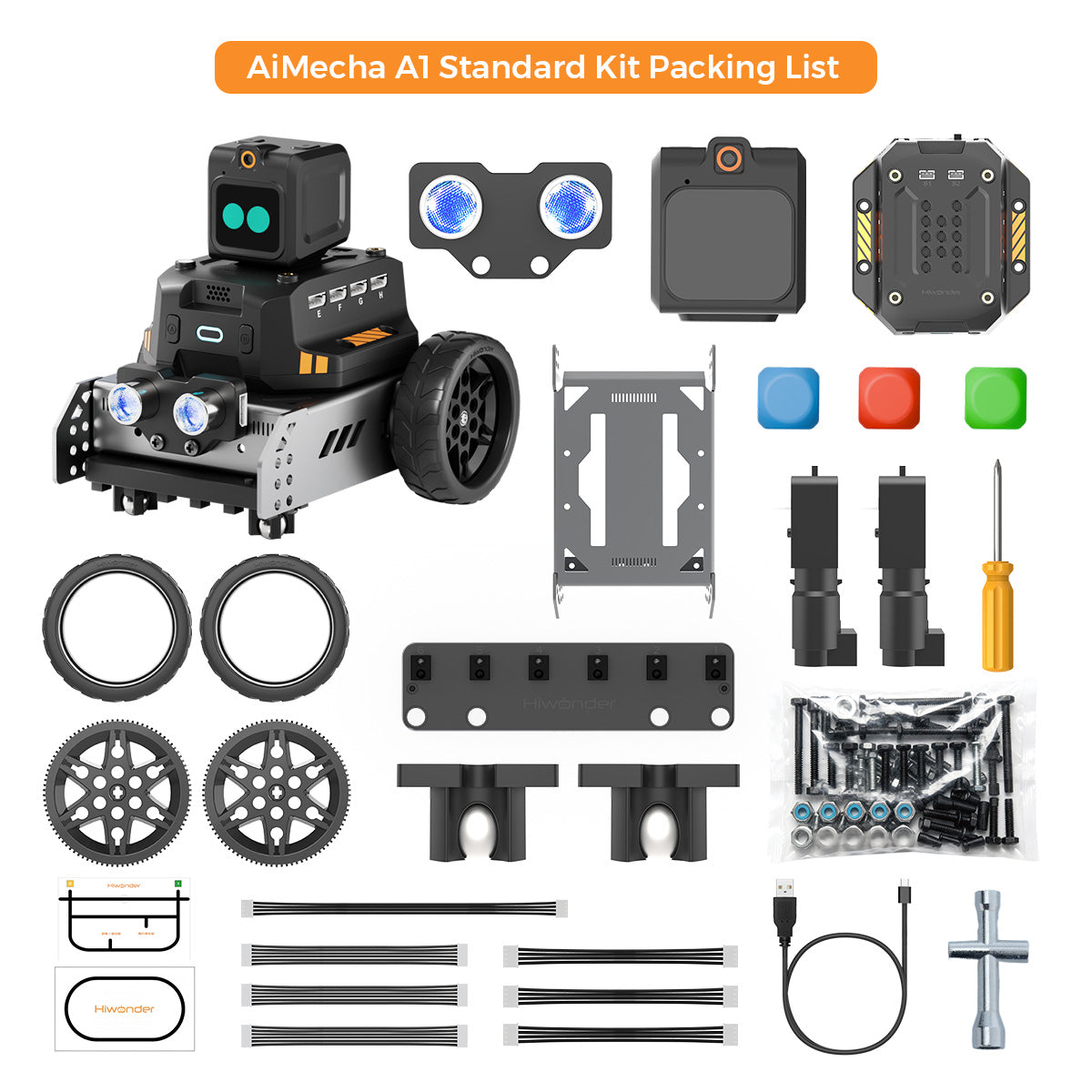 AiMecha A1 Standard Kit Packing List