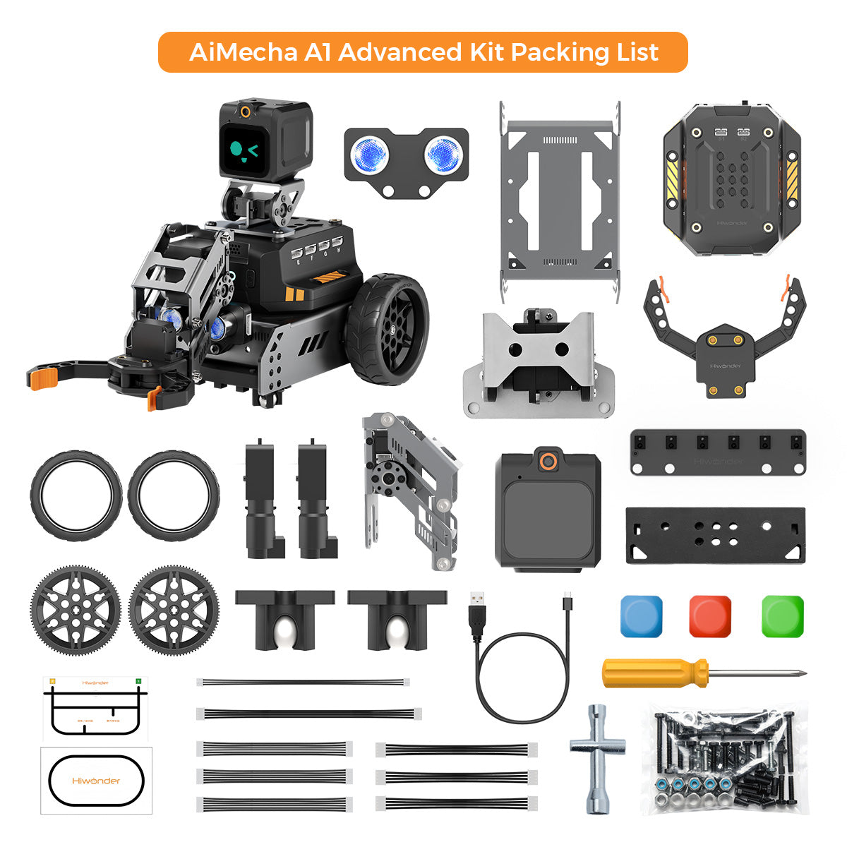 AiMecha Al Advanced Kit Packing List