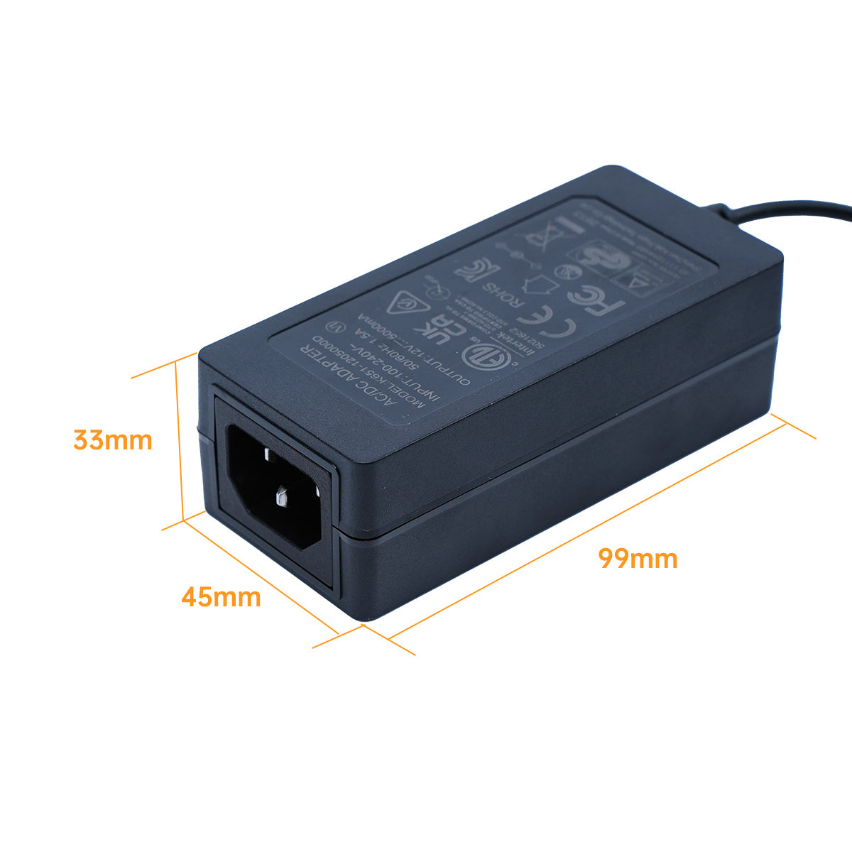 Power Supply Adapter for Robot Arm DC Plug 12V 5A