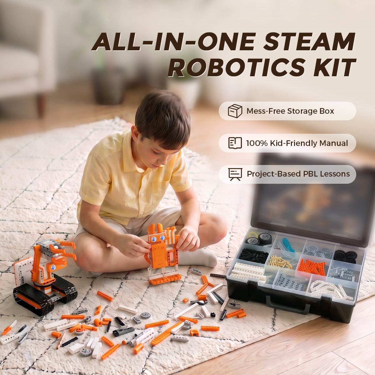 ALL-IN-ONE STEAM ROBOTICS KIT