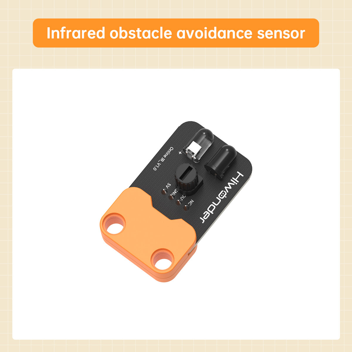 Hiwonder ESP32+Sensor Kit for Electronic Building Block & Programmable Robot Car, with WonderLLM AI Module