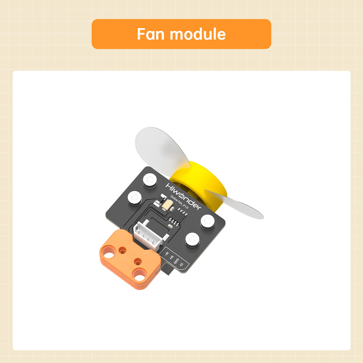 Hiwonder ESP32+Sensor Kit for Electronic Building Block & Programmable Robot Car, with WonderLLM AI Module