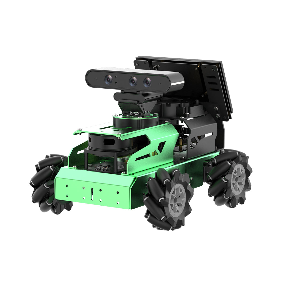 Hiwonder JetAuto ROS Robot Car Powered by Jetson Nano with Lidar Depth Camera Touch Screen, Support SLAM Mapping and Navigation