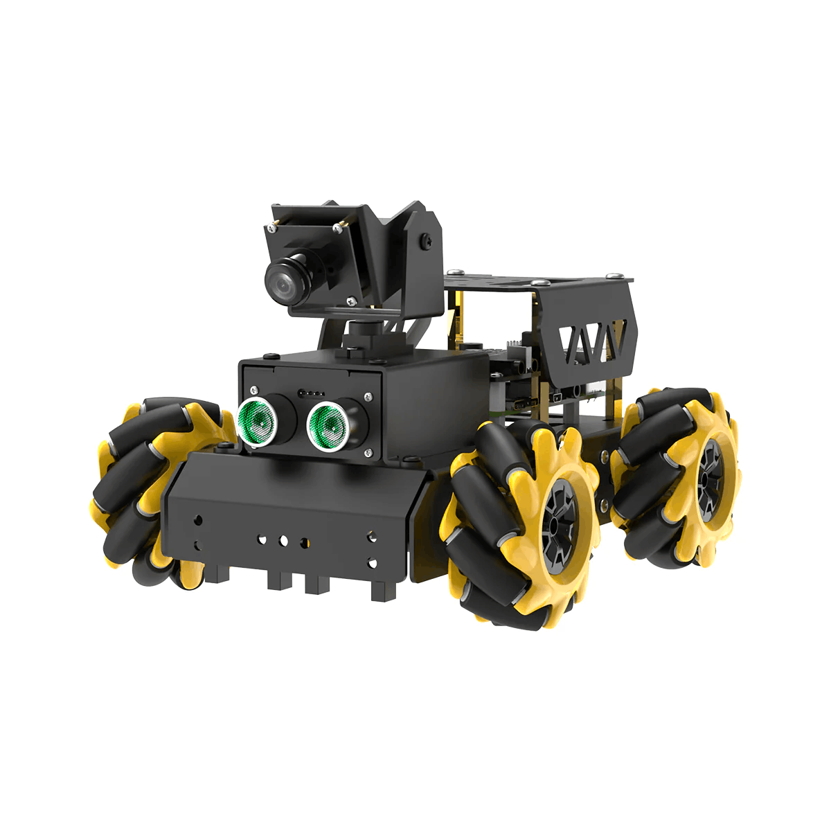 Hiwonder TurboPi Raspberry Pi ROS2 Robot Car with Mecanum Wheels, AI Vision & Tracking, Integrated Multimodal Large AI Model ChatGPT, and Voice Interaction