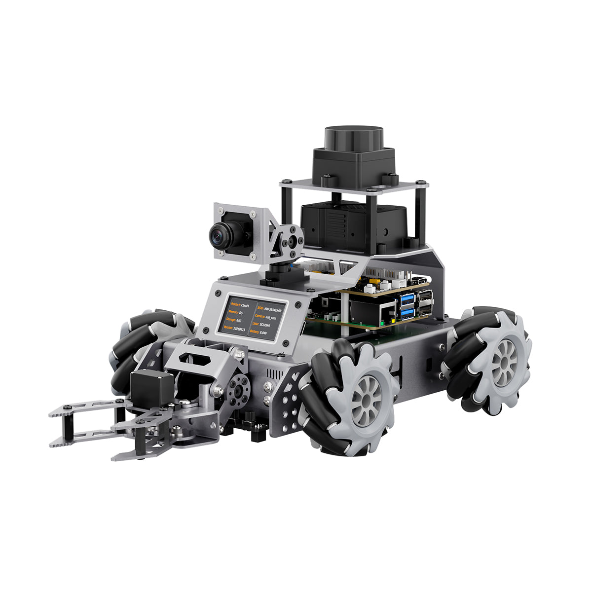 Hiwonder ClawPi ROS2 grey