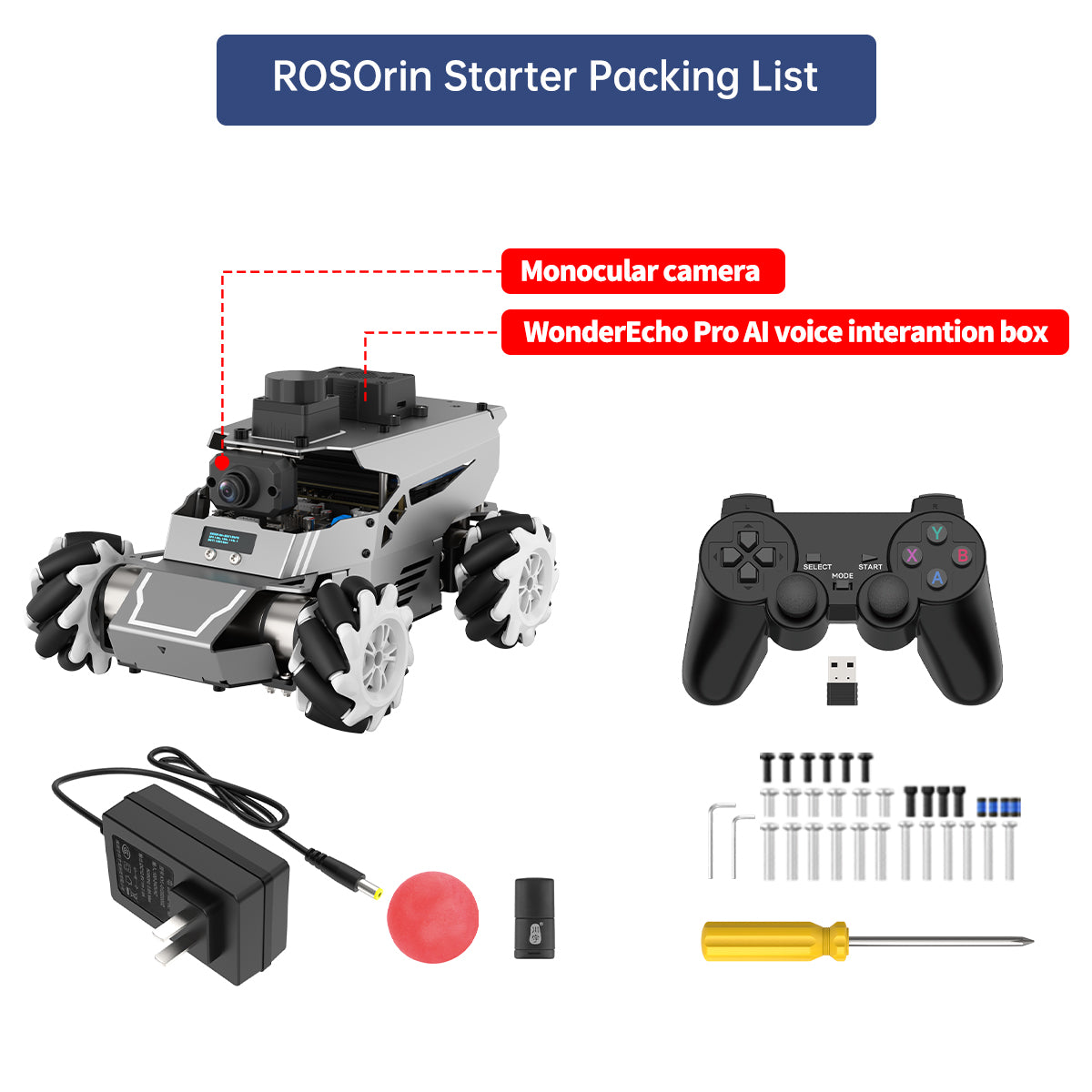 ROSOrin Starter Packing List