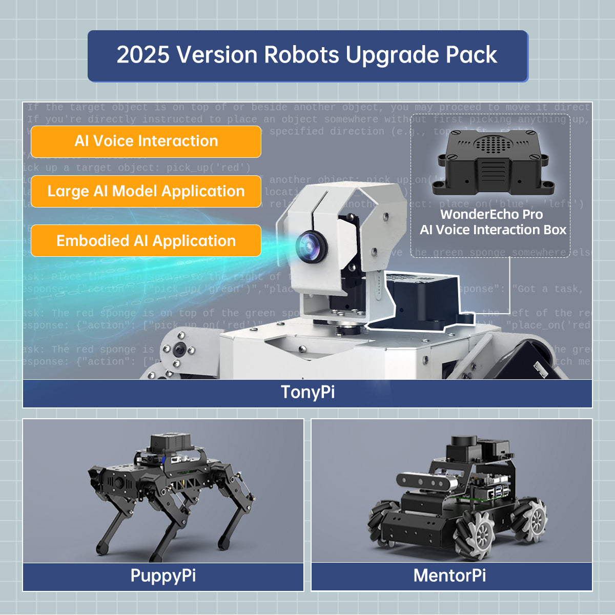 2025 Version Robots Upgrade Pack