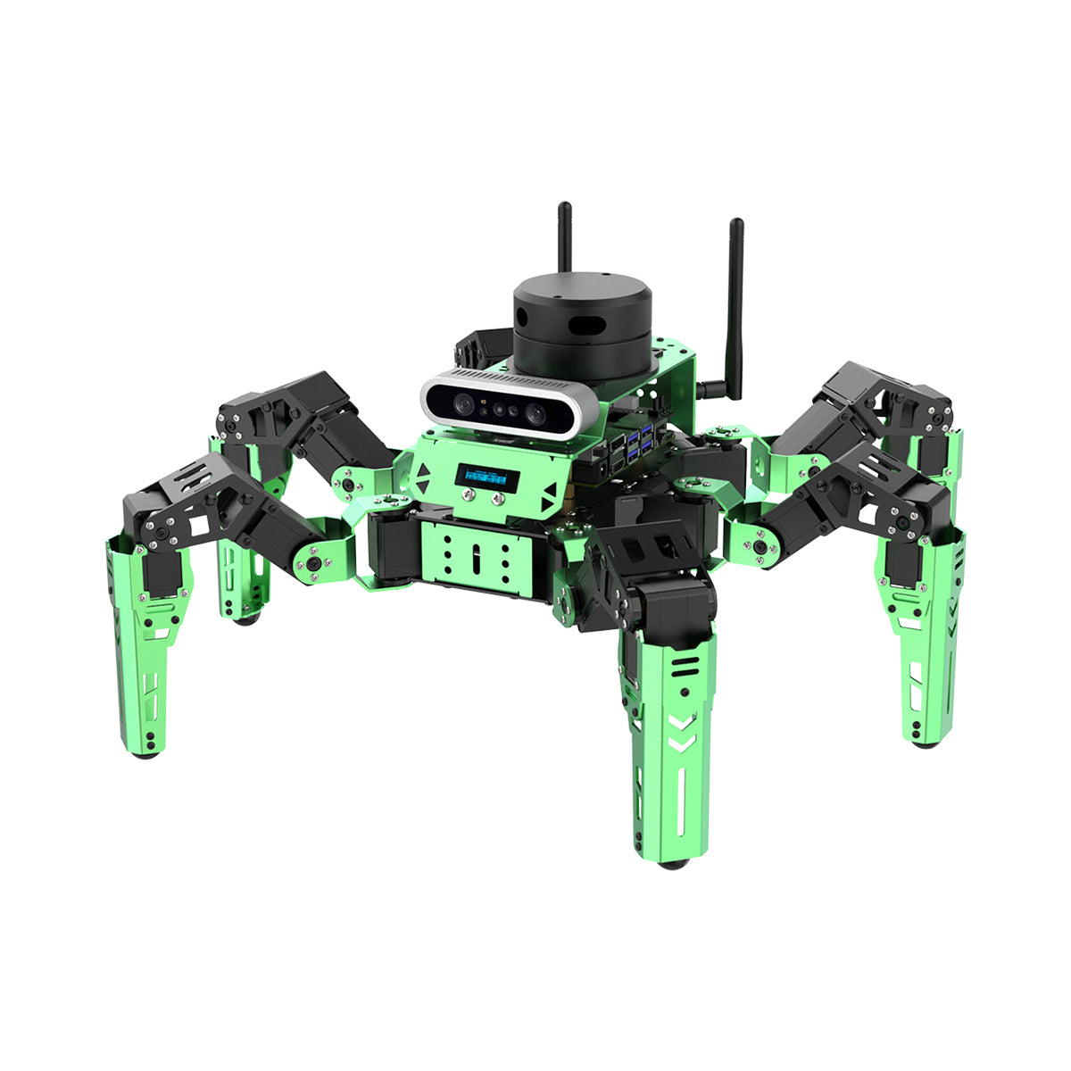 Hiwonder JetHexa ROS Hexapod Robot Kit Powered by Jetson Nano with Lidar Depth Camera Support SLAM Mapping and Navigation