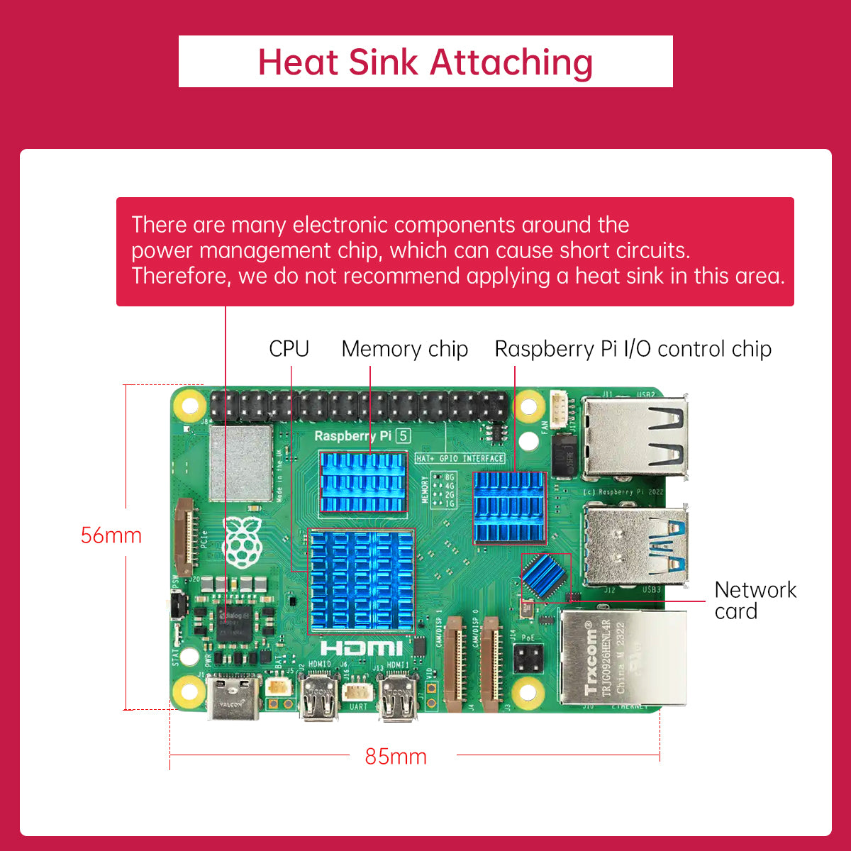 Raspberry Pi 5 4G/8G Controller Python Programming Linux Vision 4B Dev ...