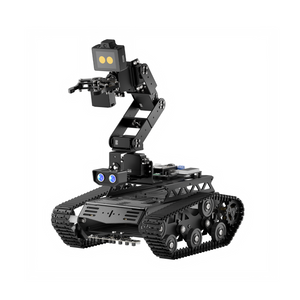 Hiwonder Tankbot Large AI Model Tank Robot Car with Robotic Arm, ESP32 Controller, Vision & Voice Interaction