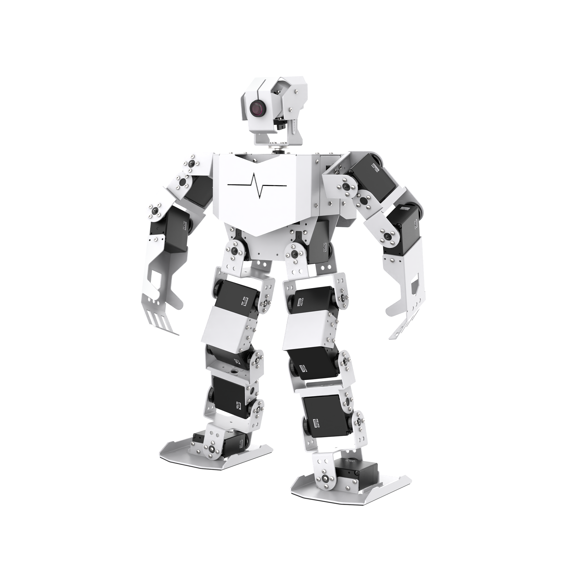 Hiwonder TonyPi AI Humanoid Robot Powered by Raspberry Pi 5 with Multimodal Model (ChatGPT) Integration, AI Vision, and Voice Interaction