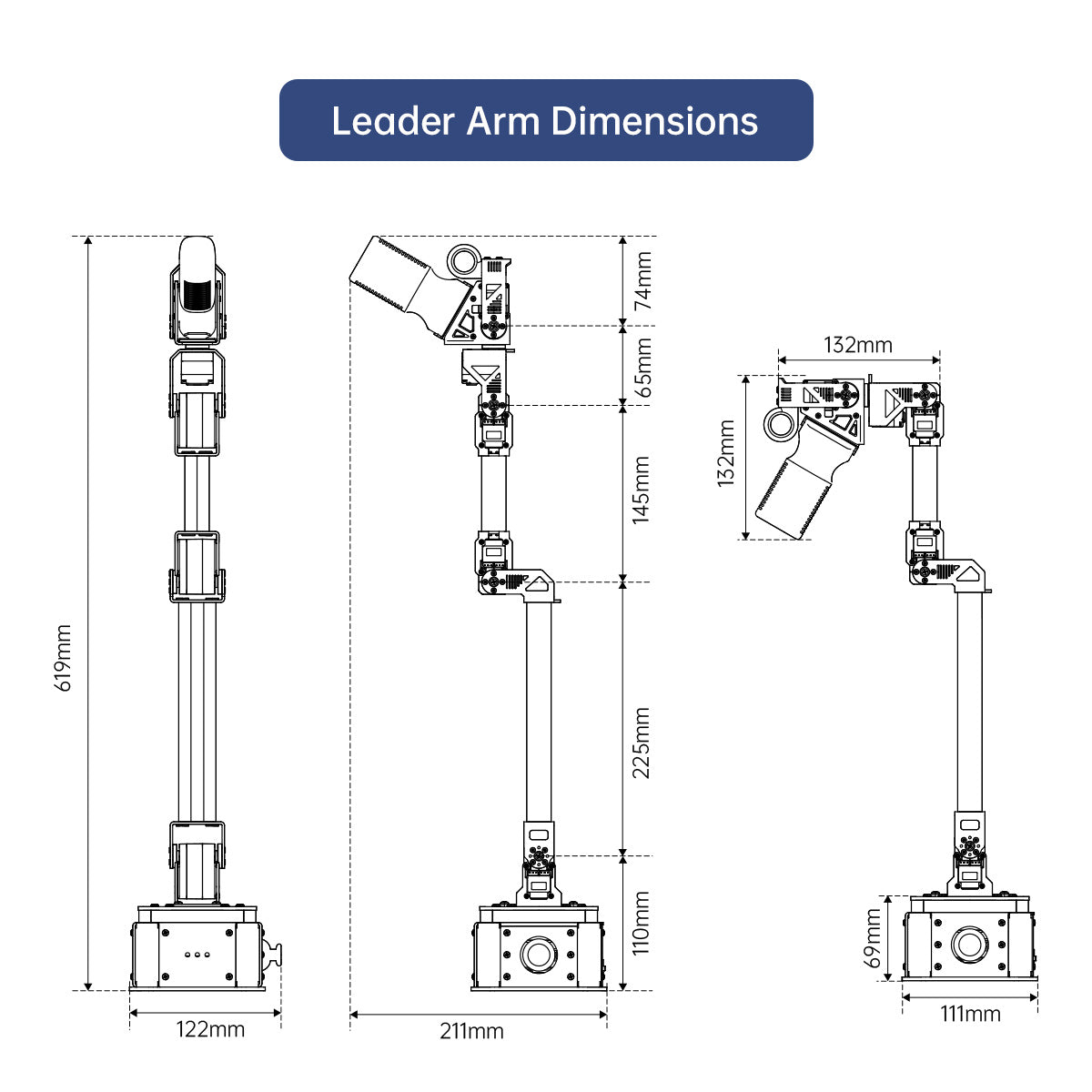 Hiwonder NexArm LeRobot Open-Source 6-Axis Robotic Arm for Embodied AI, Imitation Learning, and ESP32 Development