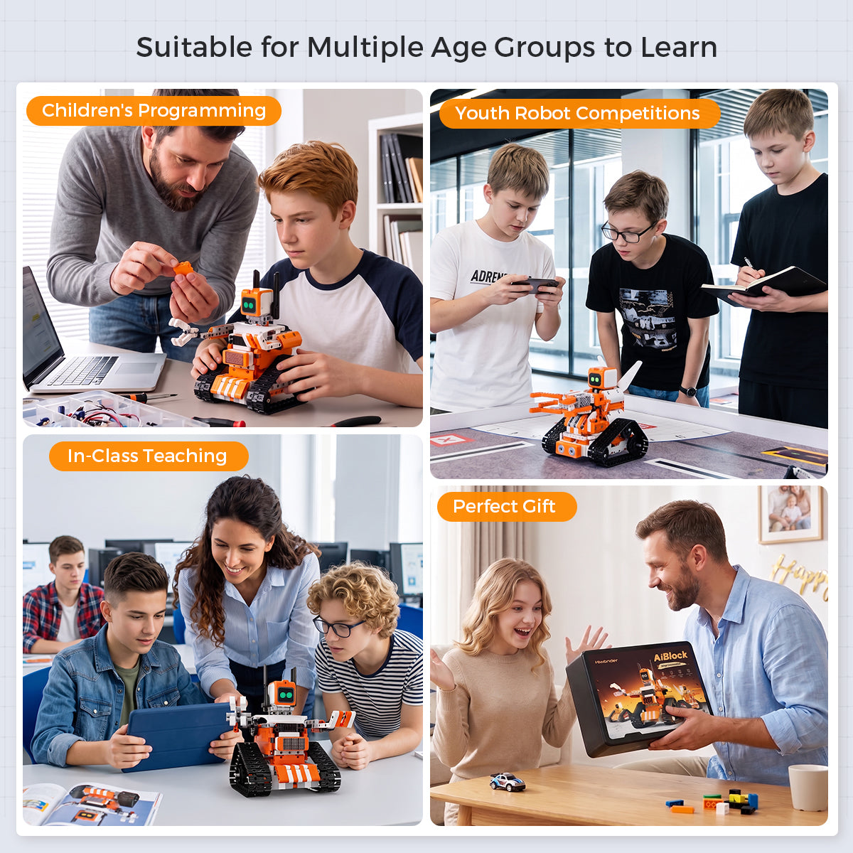 Suitable for Multiple Age Groups to Learn