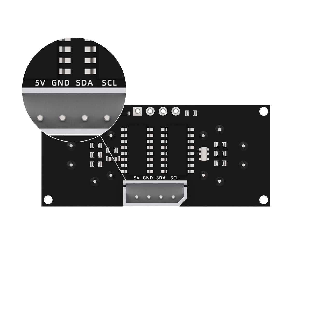 Glowy Ultrasonic Sensor Distance Measurement Programming Robot Car Obstacle Avoidance Module