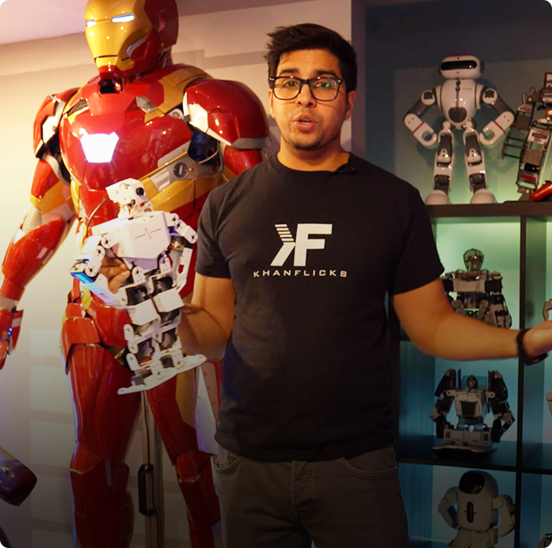 Acclaimed by Top YouTube Influencer for TonyPi Humanoid Robot