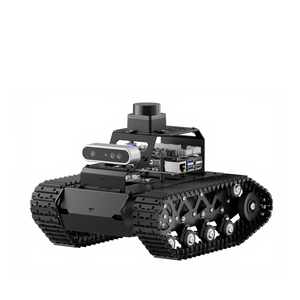 Hiwonder MentorPi T1 Raspberry Pi Robot Car – Tank Chassis, ROS2 AI Coding Robot with Large AI model ChatGPT, SLAM and Autonomous Driving