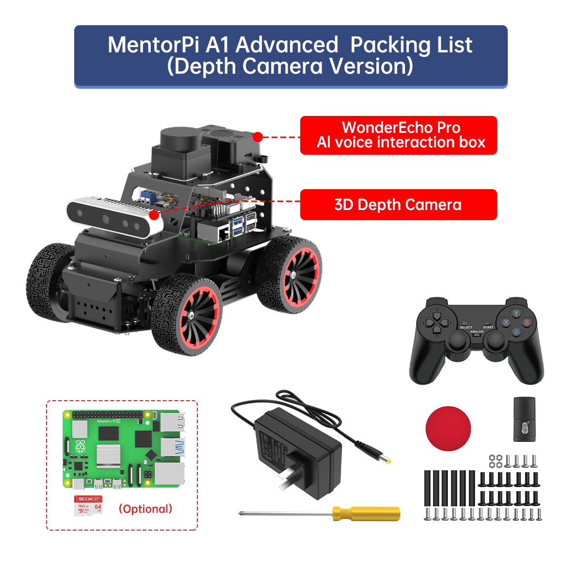 Hiwonder RaspberryPi Robotics kit